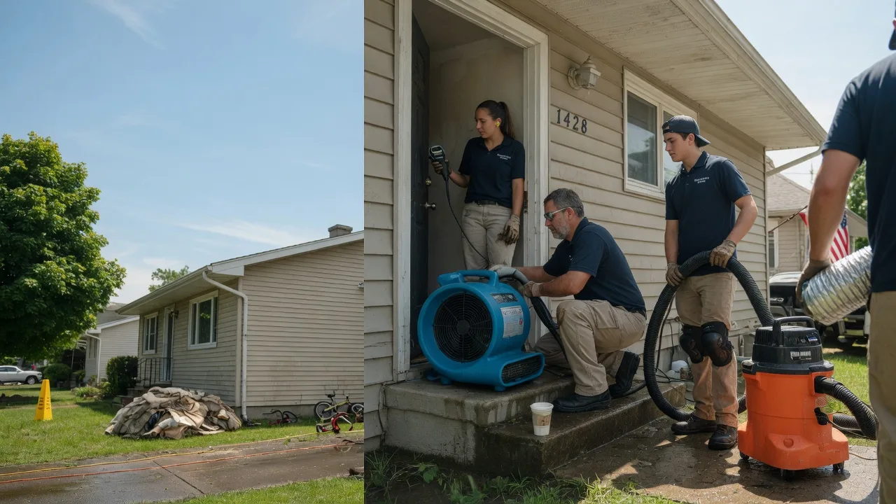 Water Damage Restoration in Tyner, IN near me